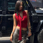 Tank Tops - Summer New Tank Women Solid Sexy Sleeveless V-Neck Lady Top.