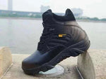 LEATHER TACTICAL BOOTS.