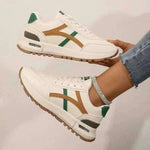 Men's Fashion Style Store Brown / CHINA / 39 Women Casual Shoes new Breathable Casual Lace Up Sport Shoes for Women Outdoor Fashion Comfortable Tennis Casual Sneakers Women