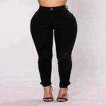 Women Denim Pencil Pants