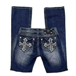 Men's Fashion Style Store Y2K New Gothic Retro Miss Me Boot Cut Jeans