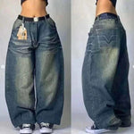 Y2K New Gothic Retro Miss Me Boot Cut Jeans.