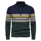 2023 New Autumn High Quality Zipper Pullers Men Warm Winter Cotton Sweaters for Men Ethnic Patterns Casual Mens Sweater.