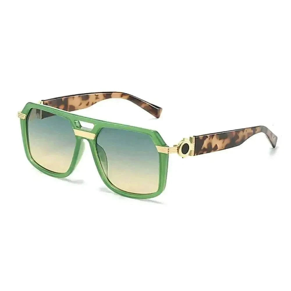 2025 Sunglasses for Women Fashionable Square Frame Glasses with Golden Decorative Legs and Exquisite Design for women sunglasses