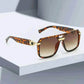 2025 Sunglasses for Women Fashionable Square Frame Glasses with Golden Decorative Legs and Exquisite Design for Women sunglasses