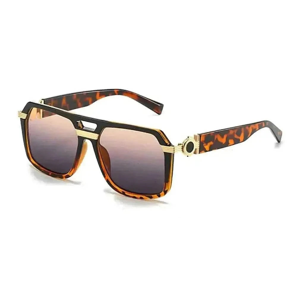 2025 Sunglasses for Women Fashionable Square Frame Glasses with Golden Decorative Legs and Exquisite Design for women sunglasses