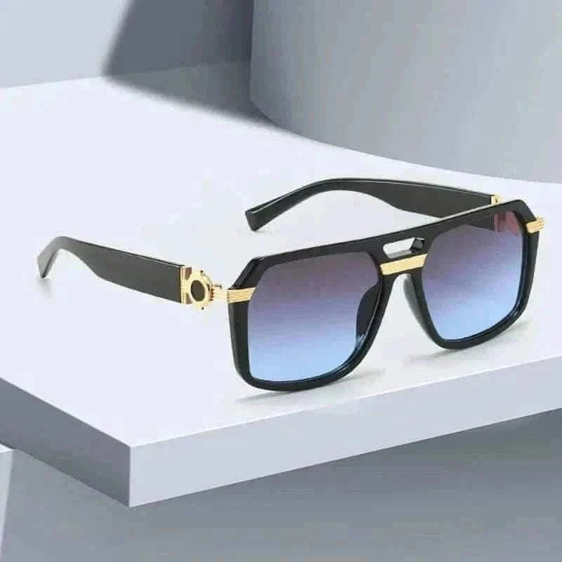 2025 Sunglasses for Women Fashionable Square Frame Glasses with Golden Decorative Legs and Exquisite Design for Women Glasses.
