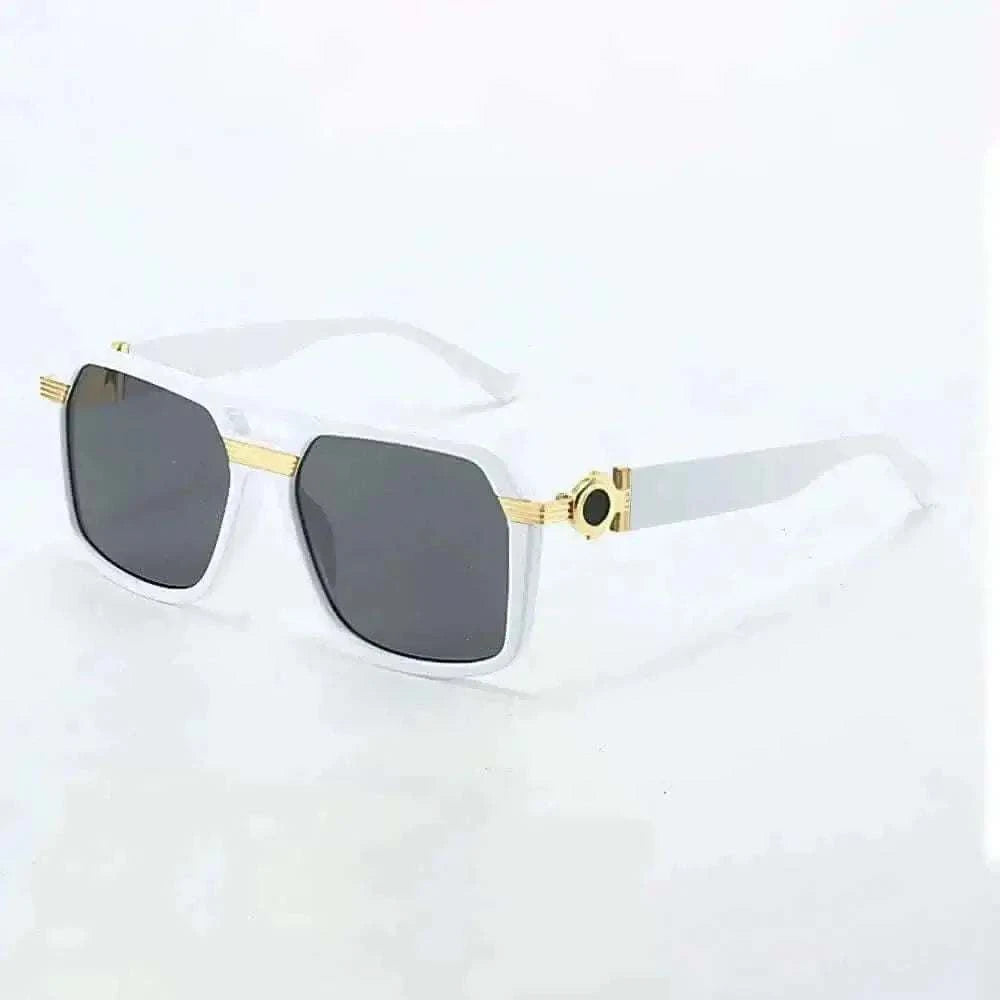 2025 Sunglasses for Women Fashionable Square Frame Glasses with Golden Decorative Legs and Exquisite Design for women sunglasses