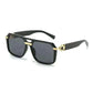 2025 Sunglasses for Women Fashionable Square Frame Glasses with Golden Decorative Legs and Exquisite Design for women sunglasses