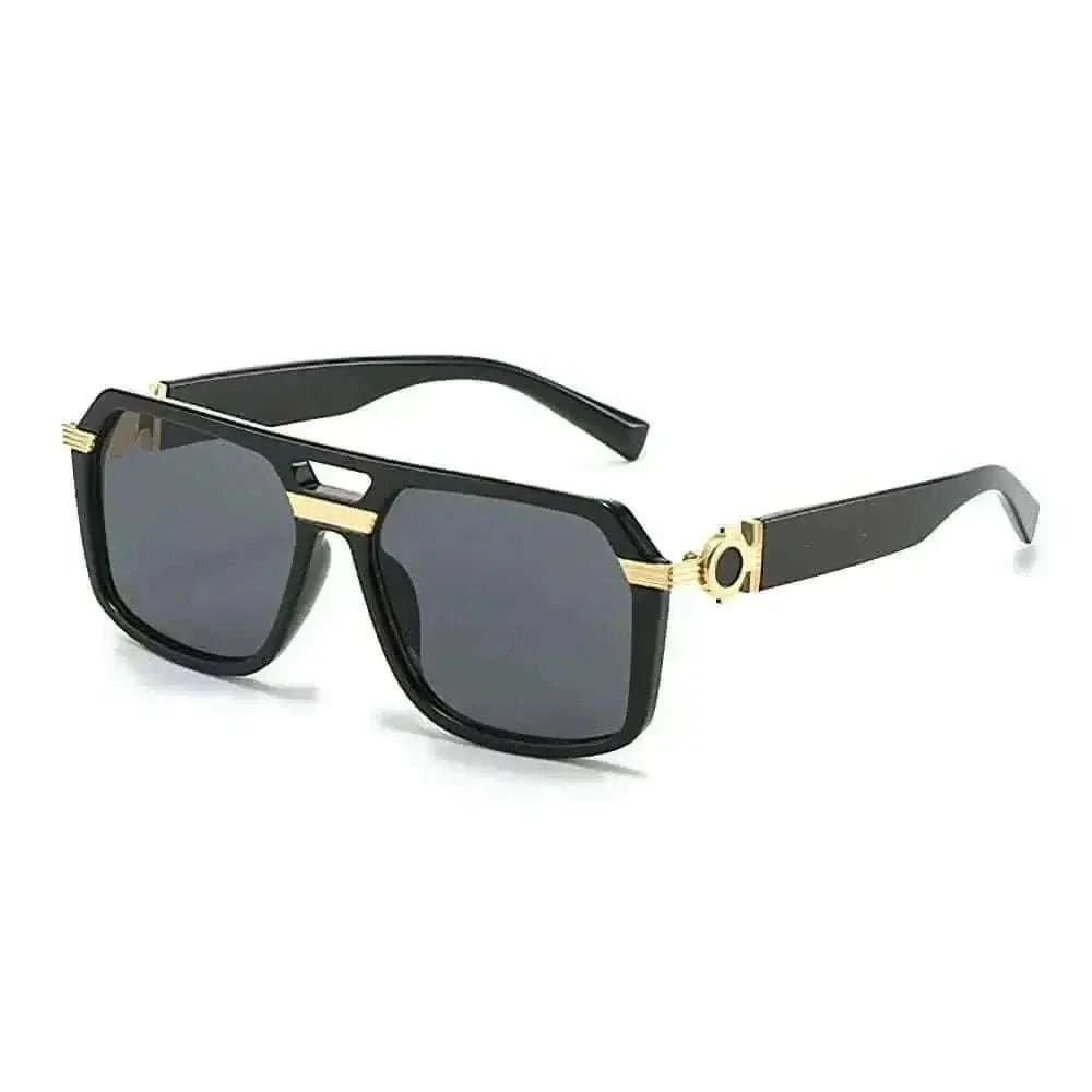 2025 Sunglasses for Women Fashionable Square Frame Glasses with Golden Decorative Legs and Exquisite Design for women sunglasses