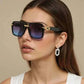 2025 Sunglasses for Women Fashionable Square Frame Glasses with Golden Decorative Legs and Exquisite Design for Women sunglasses