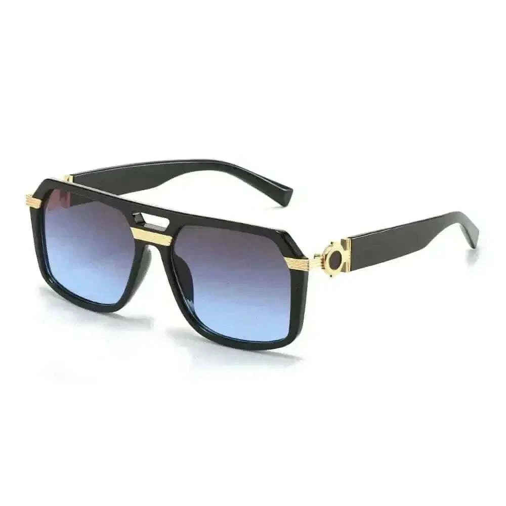 2025 Sunglasses for Women Fashionable Square Frame Glasses with Golden Decorative Legs and Exquisite Design for women sunglasses