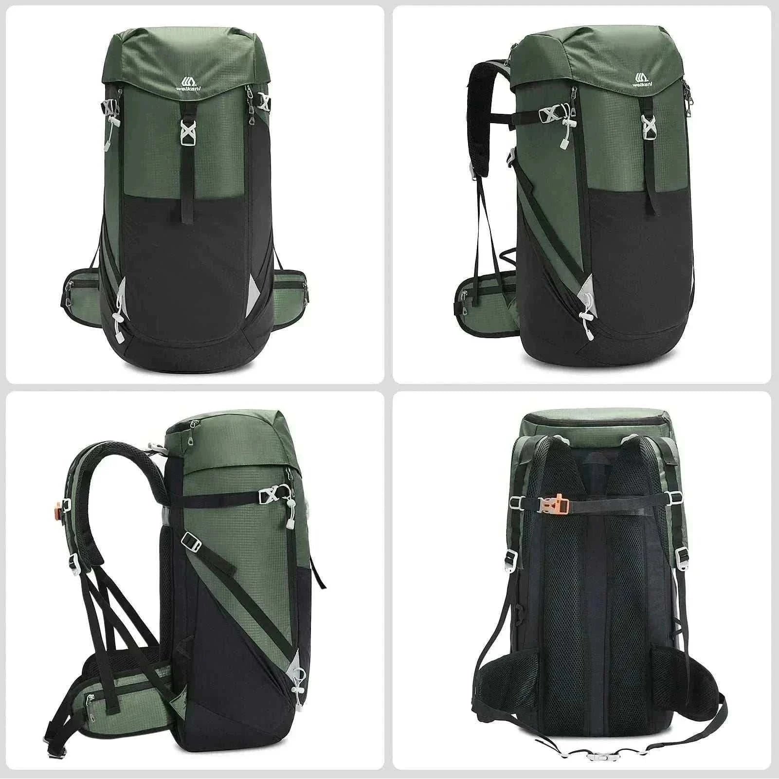 50L Waterproof Mountain Backpack.