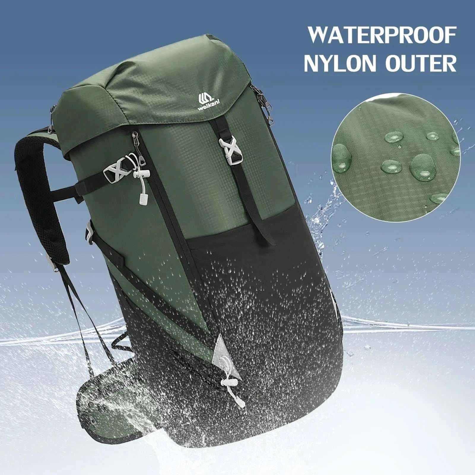 50L Waterproof Mountain Backpack.