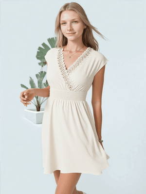 Informal Dresses -French Vacation Style Women's Dress 2025 Spring Summer.