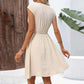 French Vacation Style Women's Dress 2025 Spring Summer Back View