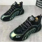 Sneakers Dark Green Men Fashion  Casual Lightweight Breathable. sneaker shop uk