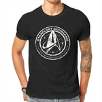 Man Wearing Star Trek Discovery T-Shirt , mens t shirt uk