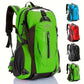 Outdoor Green Backpack Men's Large Capacity Travel 15kg , best travel backpack