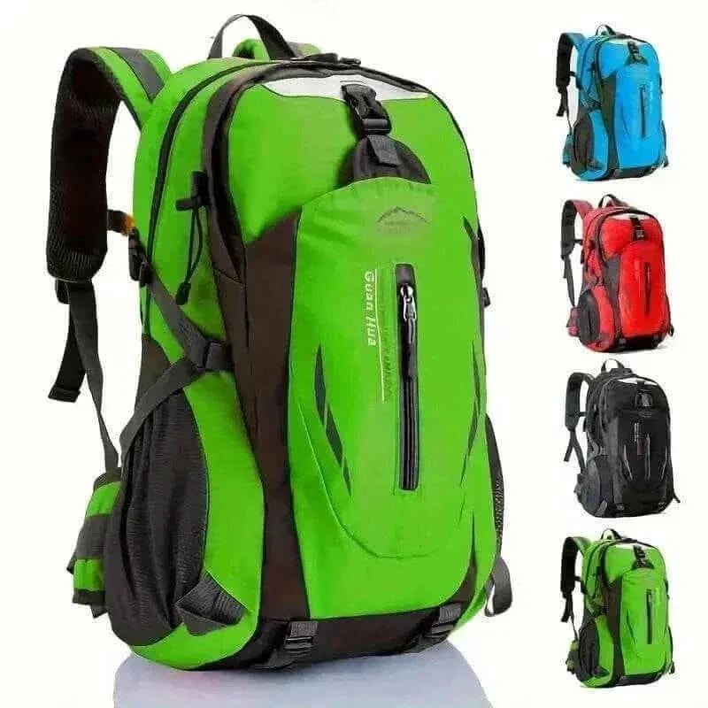 Outdoor Green Backpack Men's Large Capacity Travel 15kg , best travel backpack