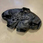 Streetwear Vintage Buddha Head Denim Jacket.