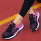 Women Casual Shoes - Breathable Walking Mesh Lace Up Platform.
