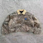 Streetwear Vintage Buddha Head Denim Jacket.