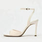 Heels- Elegant Ankle Strap High Heels Ladies Square Toe Fashion Party Dress Shoes Office Hollow Sexy Designer Brand Sandals Women Pumps.