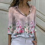 Women Tops - Elegant Loose Shirt Women Casual Women Shirts.
