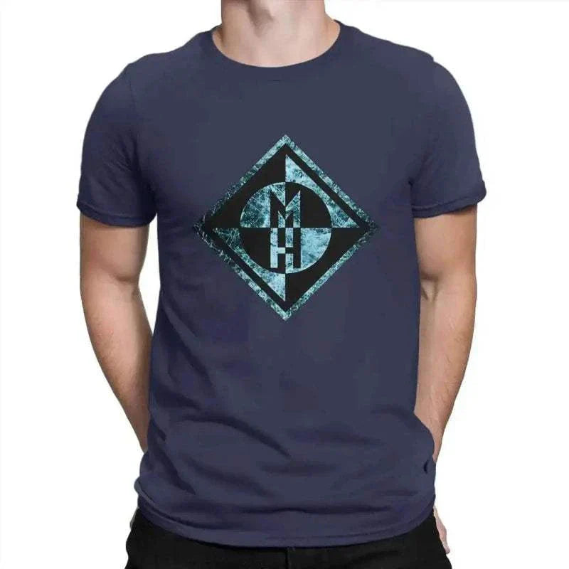 summer t-shirt for men-Machine Head T Shirts for Men Cotton Funny T-Shirts Crewneck Machine.