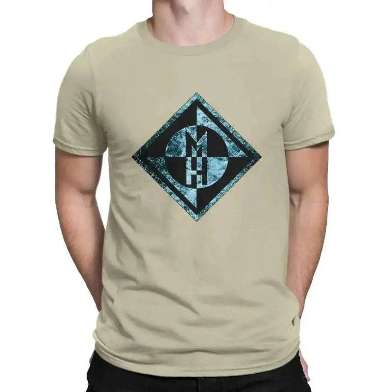 summer t-shirt for men-Machine Head T Shirts for Men Cotton Funny T-Shirts Crewneck Machine.