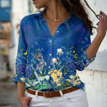 Women Tops - Elegant Loose Shirt Women Casual Women Shirts.