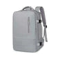Travel Backpack Women Grey Large Capacity Waterproof Anti-Theft Casual Side View, travel bags for women