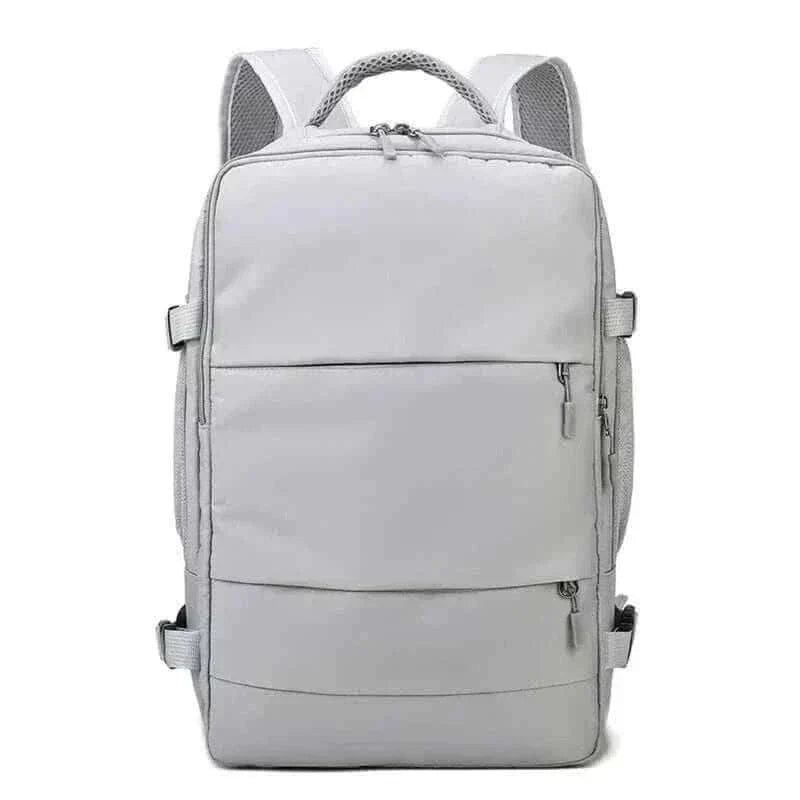 Travel Backpack Women Grey Large Capacity Waterproof Anti-Theft Casual, travel bags for women