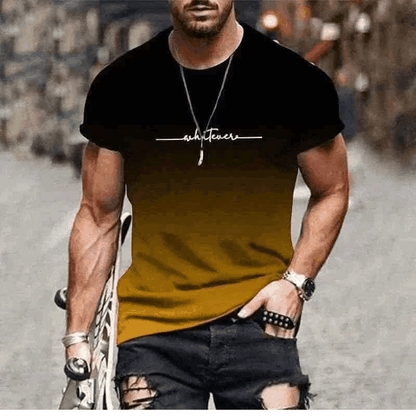 Trend Gradient Men's  T-Shirt , mens t shirt uk