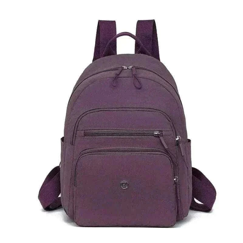 Trendy Women's Purple Travel Backpack Lightweight , travel bags for women