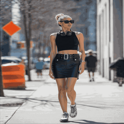 ladies mini skirts - skirt women  2022  korean fashion clothing  Solid