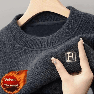 Sweater-Winter Men's Warm Fleece Sweater