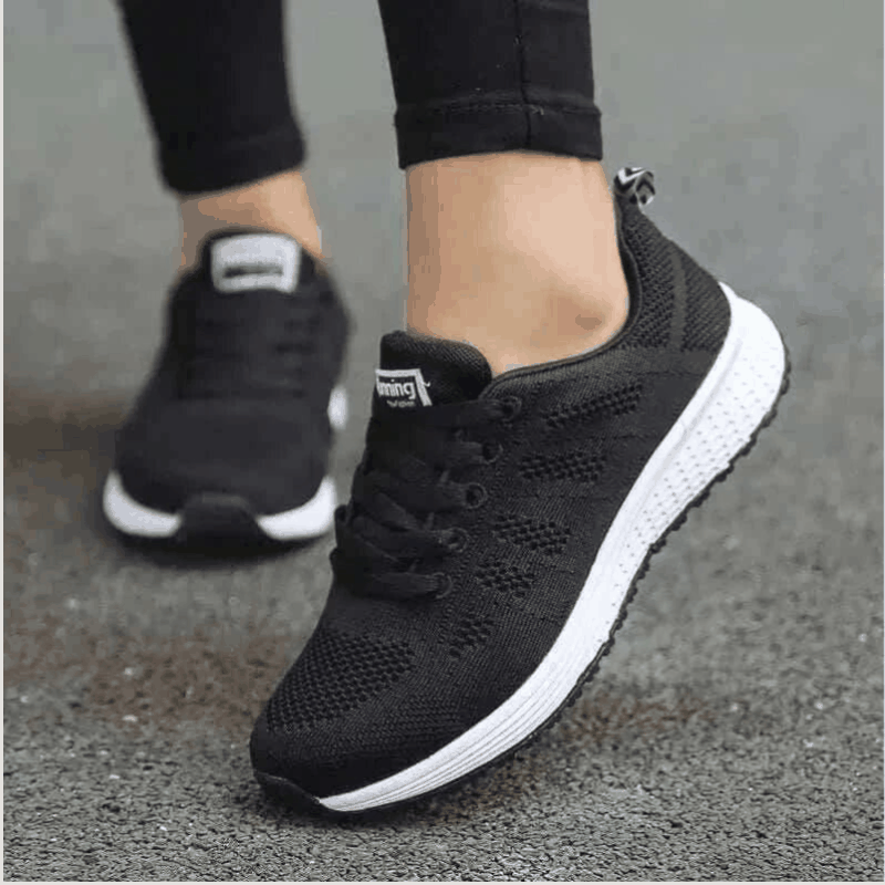 Women In Black Casual Shoes , Women Casual Shoes