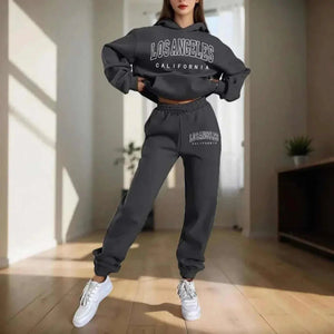 Ladies Hoodies - Women's Hoodies Two Pieces Sets.