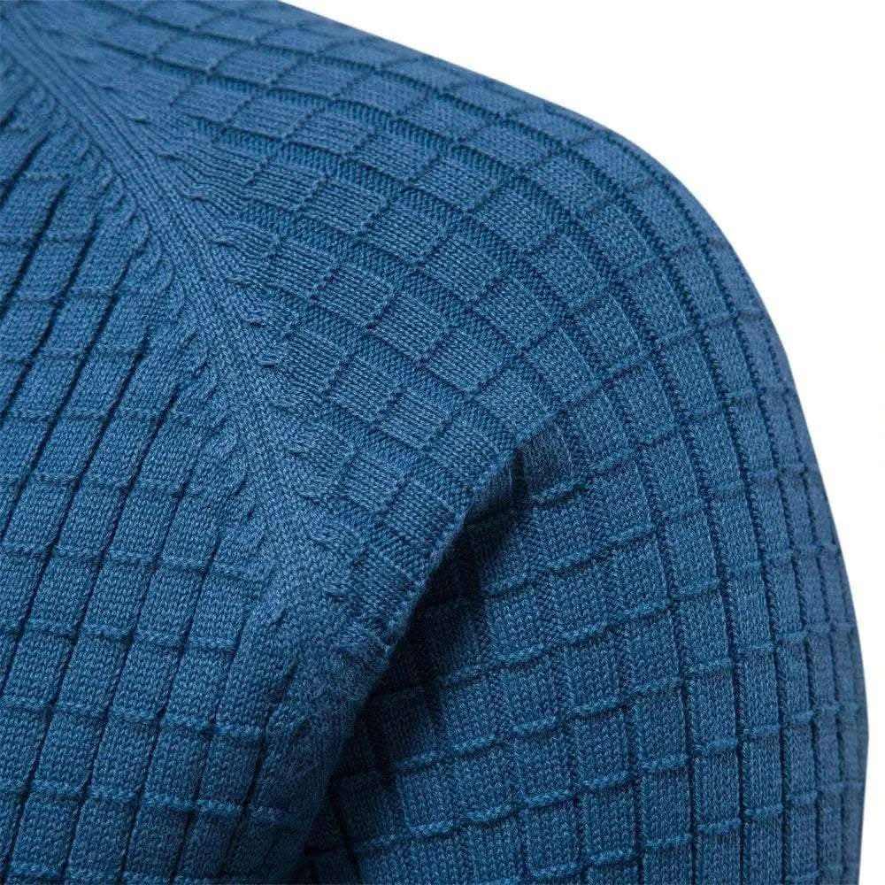 AIOPESON 100% Cotton Men Sweaters Soild Color O-neck High Quality Mesh Pullovers Male New Winter Autumn Basic Sweaters for Men.