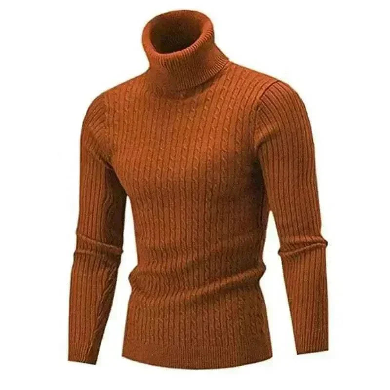Men's Fashion Style Store Autum Winter Warm Turtleneck Sweater