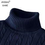 Autum Winter Warm Turtleneck Sweater.