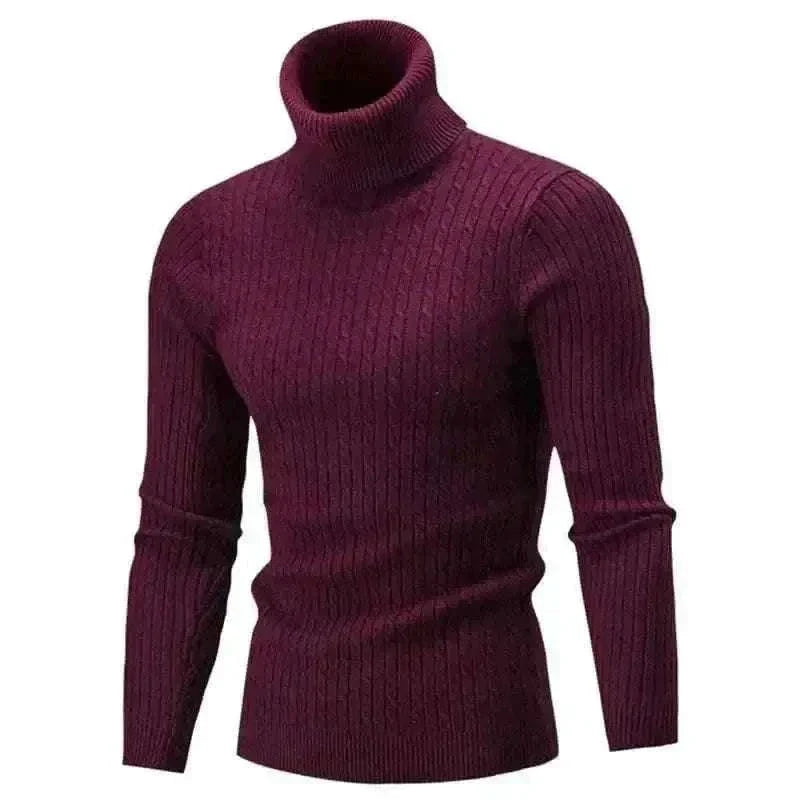 Men's Fashion Style Store Autum Winter Warm Turtleneck Sweater