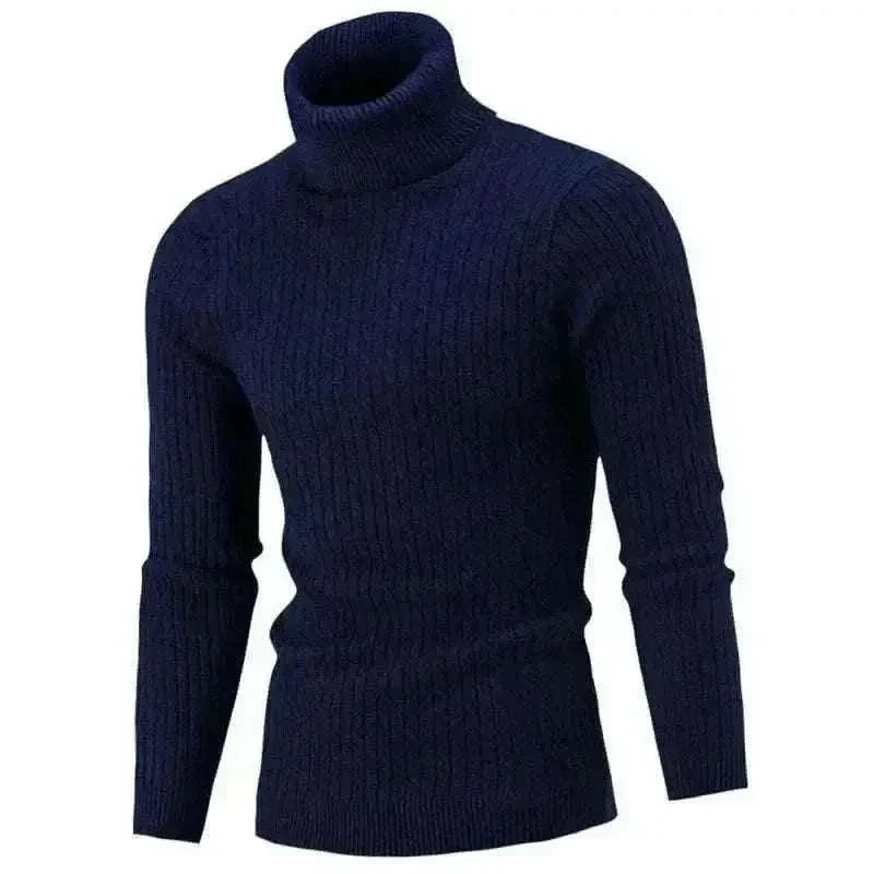 Men's Fashion Style Store Autum Winter Warm Turtleneck Sweater