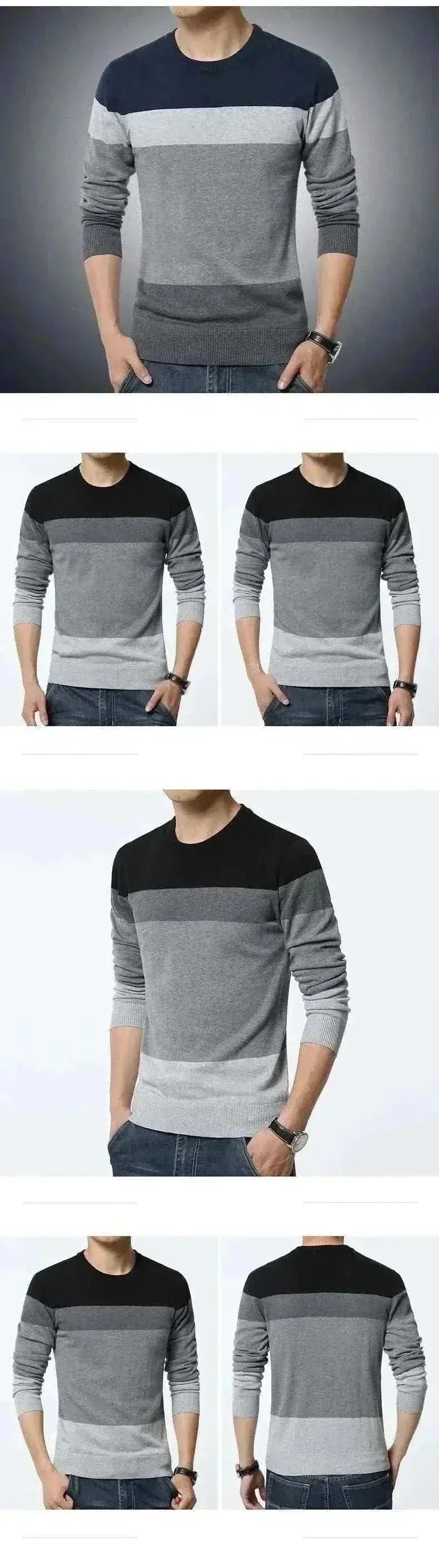 Autumn Casual Men's Sweater.