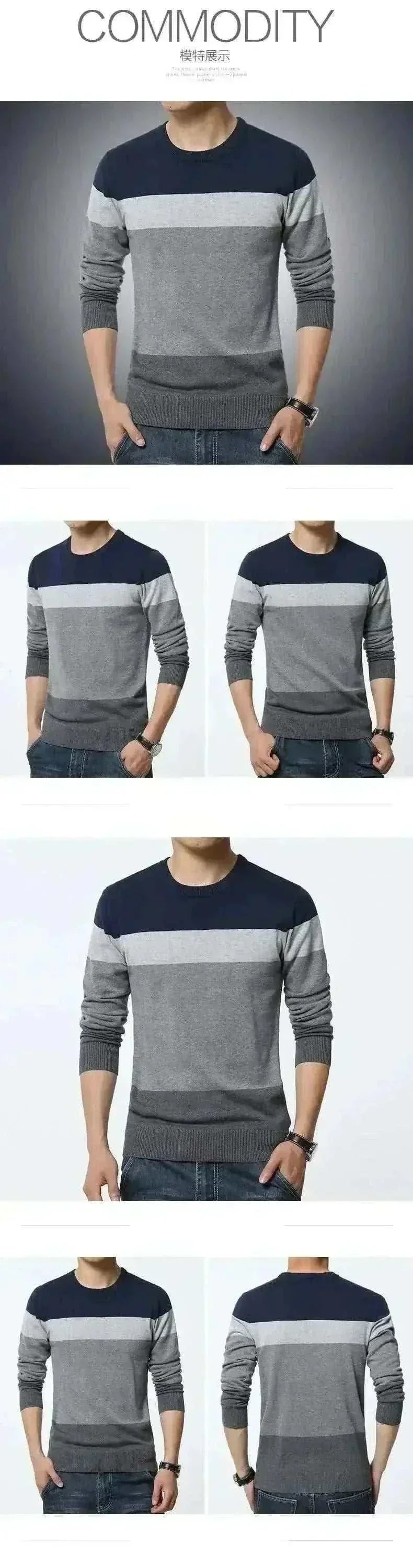 Autumn Casual Men's Sweater.