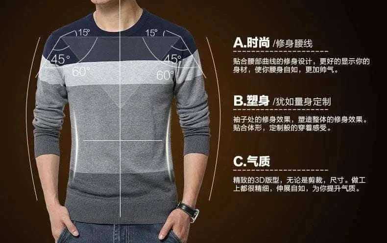 Autumn Casual Men's Sweater.