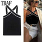 Going Out Tops-Backless  Top.