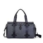 Leather Gym Bag-BLACK  PU LEATHER GYM BAG.